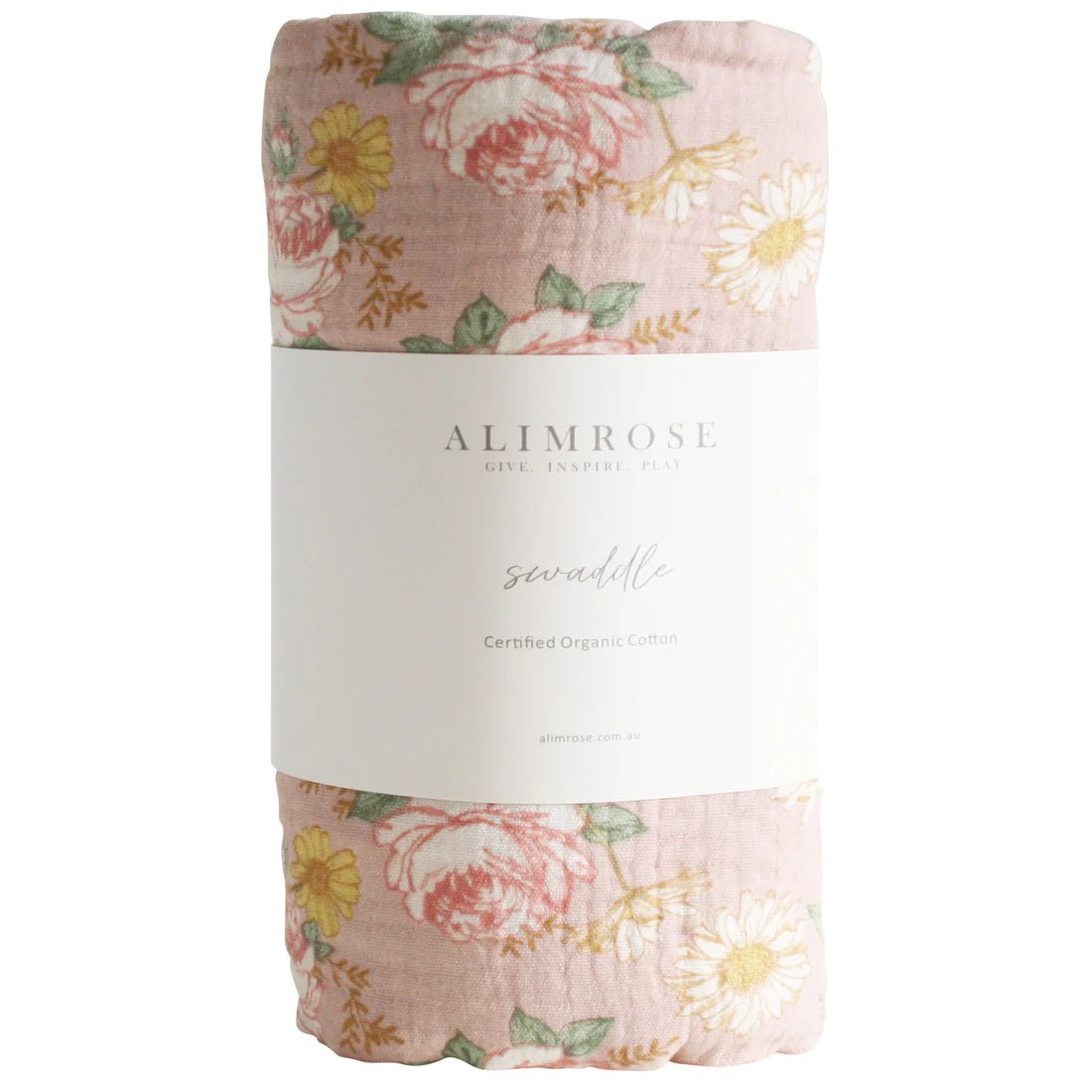 Muslin Swaddle English Garden - Pure Apotheca
