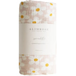 Muslin Swaddle Large Daisies - Pure Apotheca