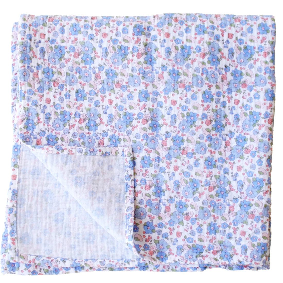 Muslin Swaddle Liberty Blue - Pure Apotheca