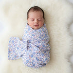 Muslin Swaddle Liberty Blue - Pure Apotheca