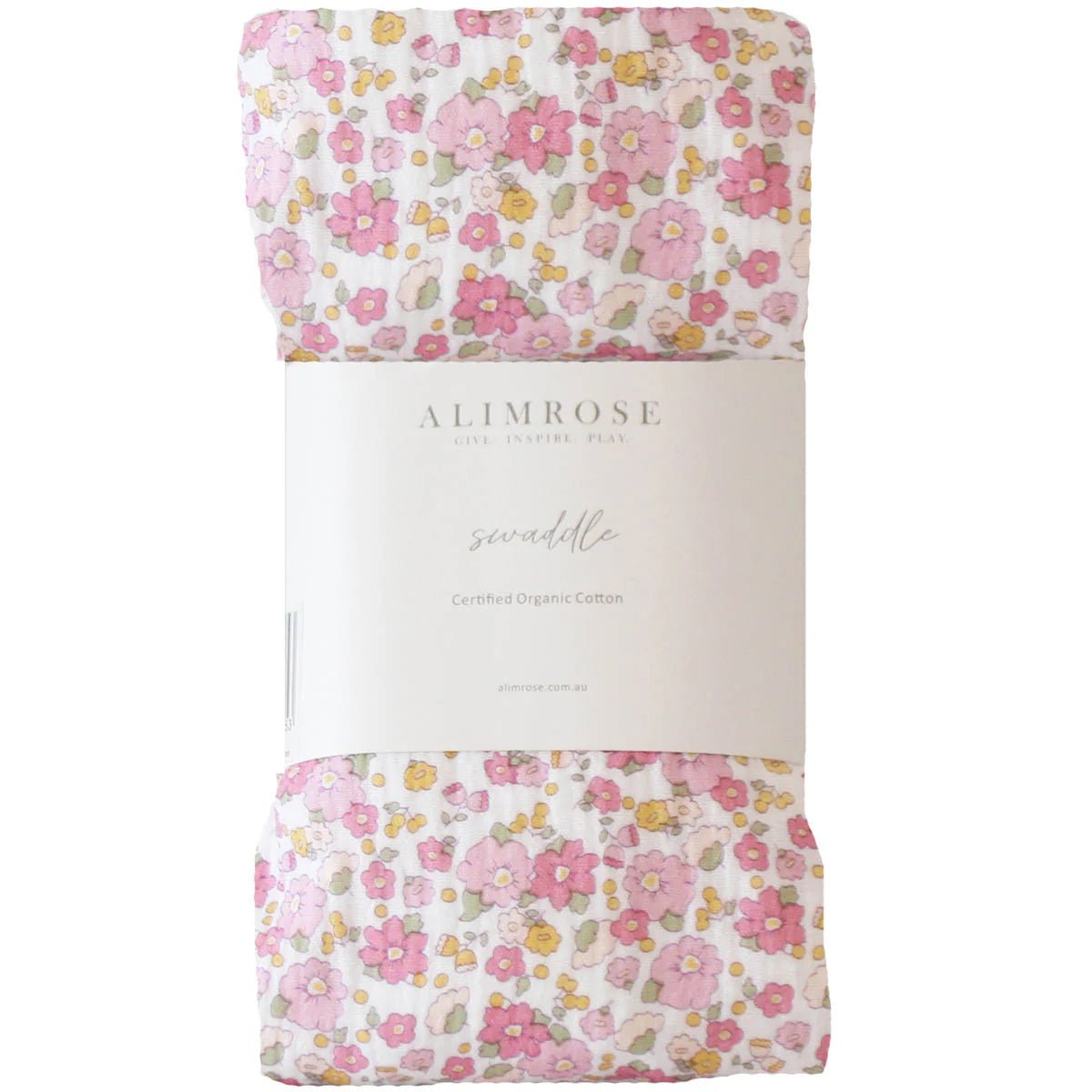 Muslin Swaddle Rose Garden - Pure Apotheca