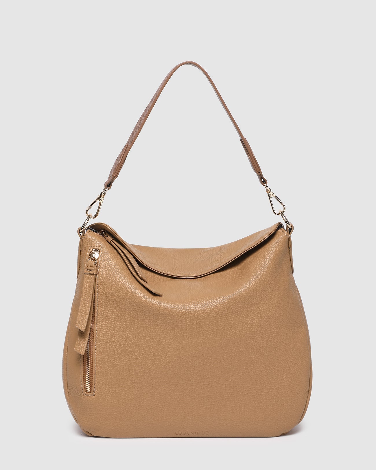 Nadia Shoulder Bag Camel - Pure Apotheca