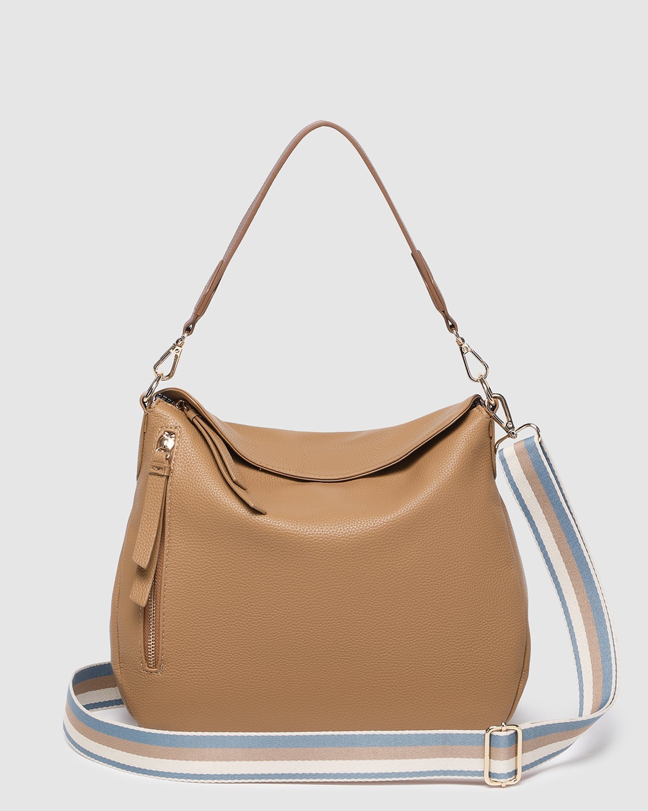 Nadia Shoulder Bag Camel - Pure Apotheca