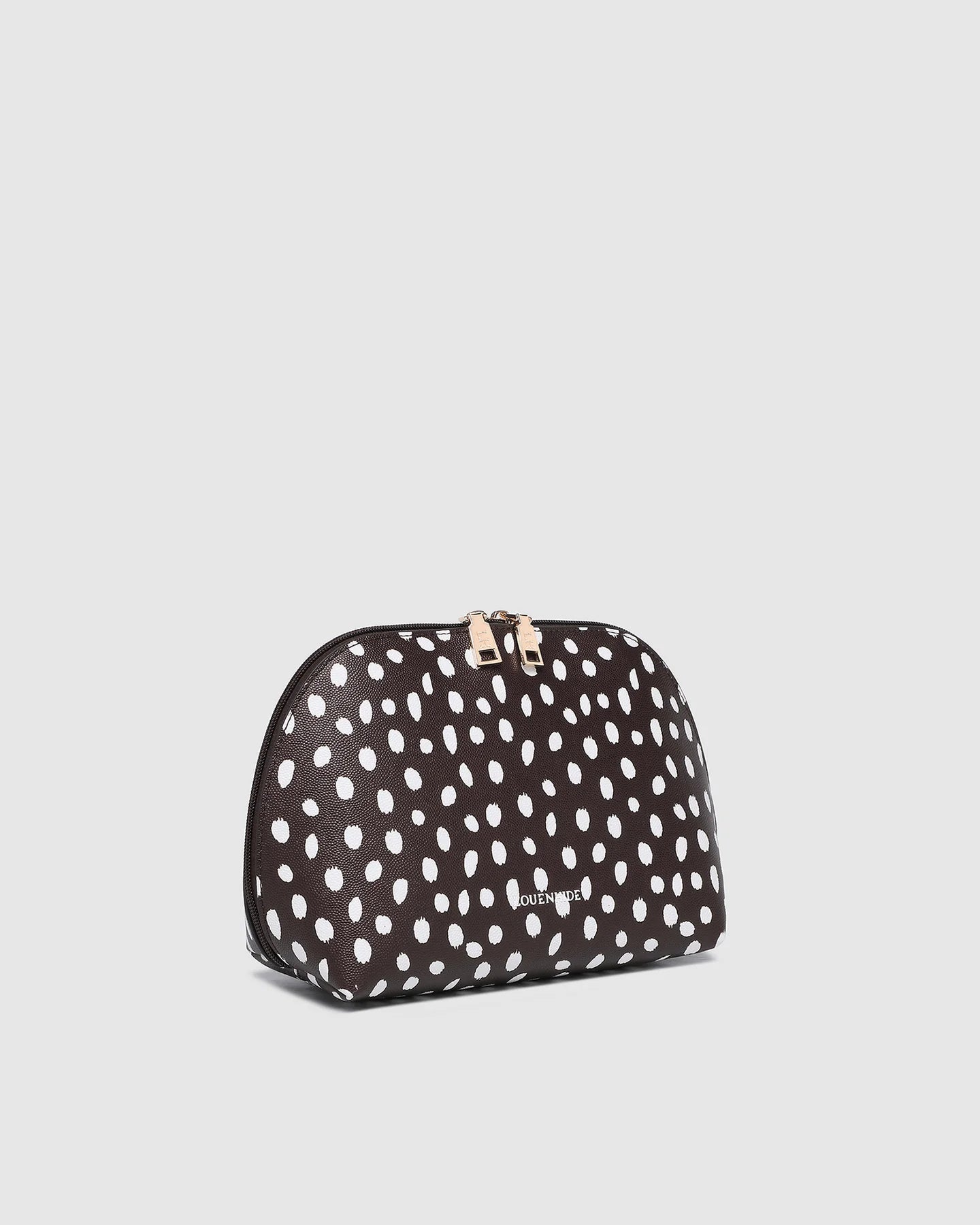 Nancy Cosmetic Bag Chocolate Raindrop - Pure Apotheca