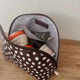 Nancy Cosmetic Bag Chocolate Raindrop - Pure Apotheca