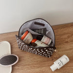 Nancy Cosmetic Bag Chocolate Raindrop - Pure Apotheca