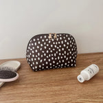 Nancy Cosmetic Bag Chocolate Raindrop - Pure Apotheca
