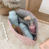 Nancy Cosmetic Bag Pink Raindrop - Pure Apotheca