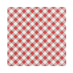 Napkin - Gingham Red White - Pure Apotheca