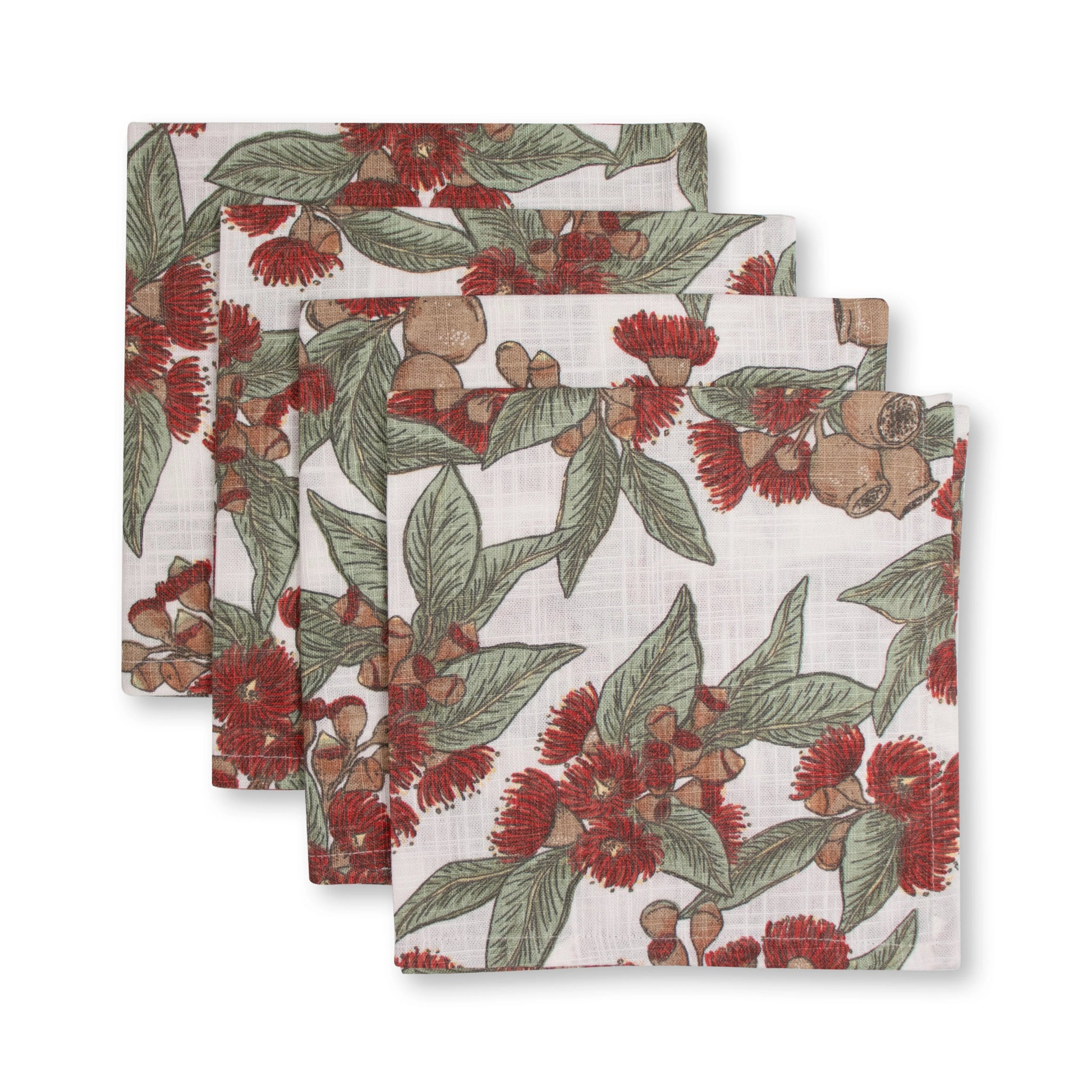 NATALIE RED NAPKIN SET/4 - Pure Apotheca