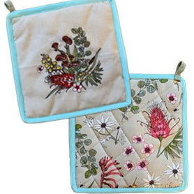 Native Florals Pot Holder Trivet - Pure Apotheca