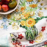Native Wildflowers Linen Tea Towel - Pure Apotheca