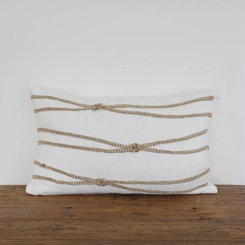 Nautica Rope Cushion Cover 30x50cm - Pure Apotheca