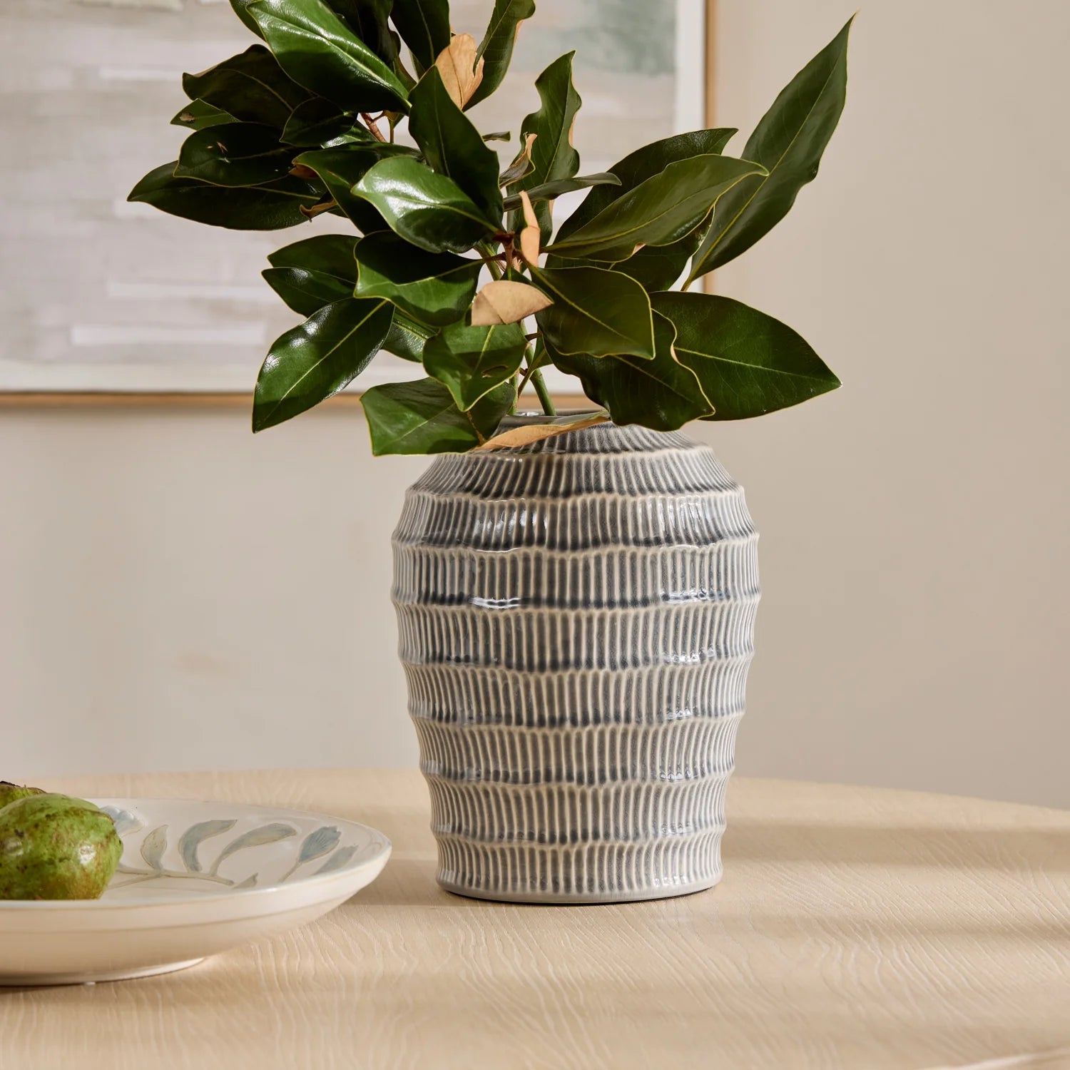 NAUTILUS LIGHT BLUE VASE - Pure Apotheca