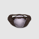 Nellie Shoulder Bag - Chocolate Raffia - Pure Apotheca