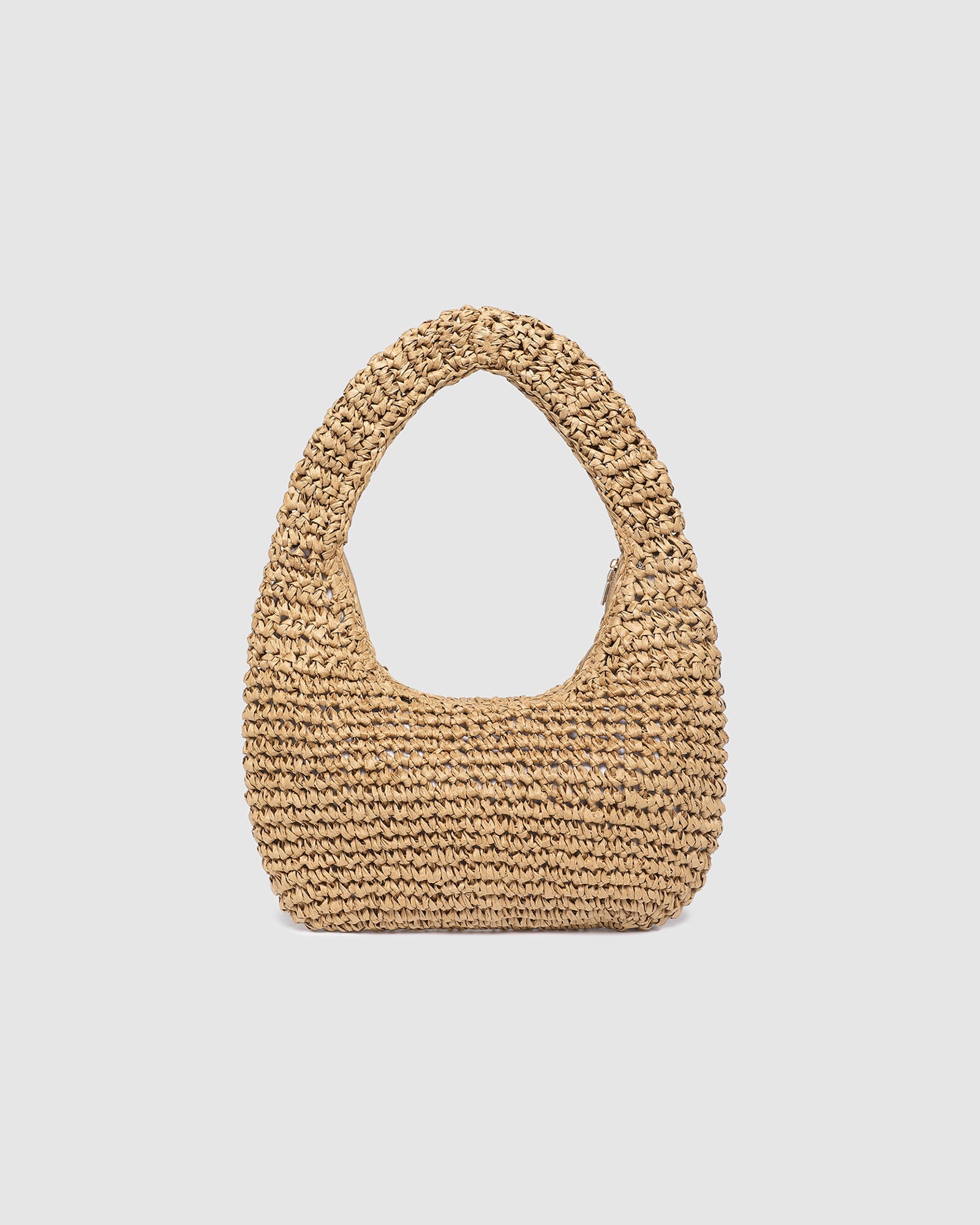 Nellie Shoulder Bag - Natural Raffia - Pure Apotheca