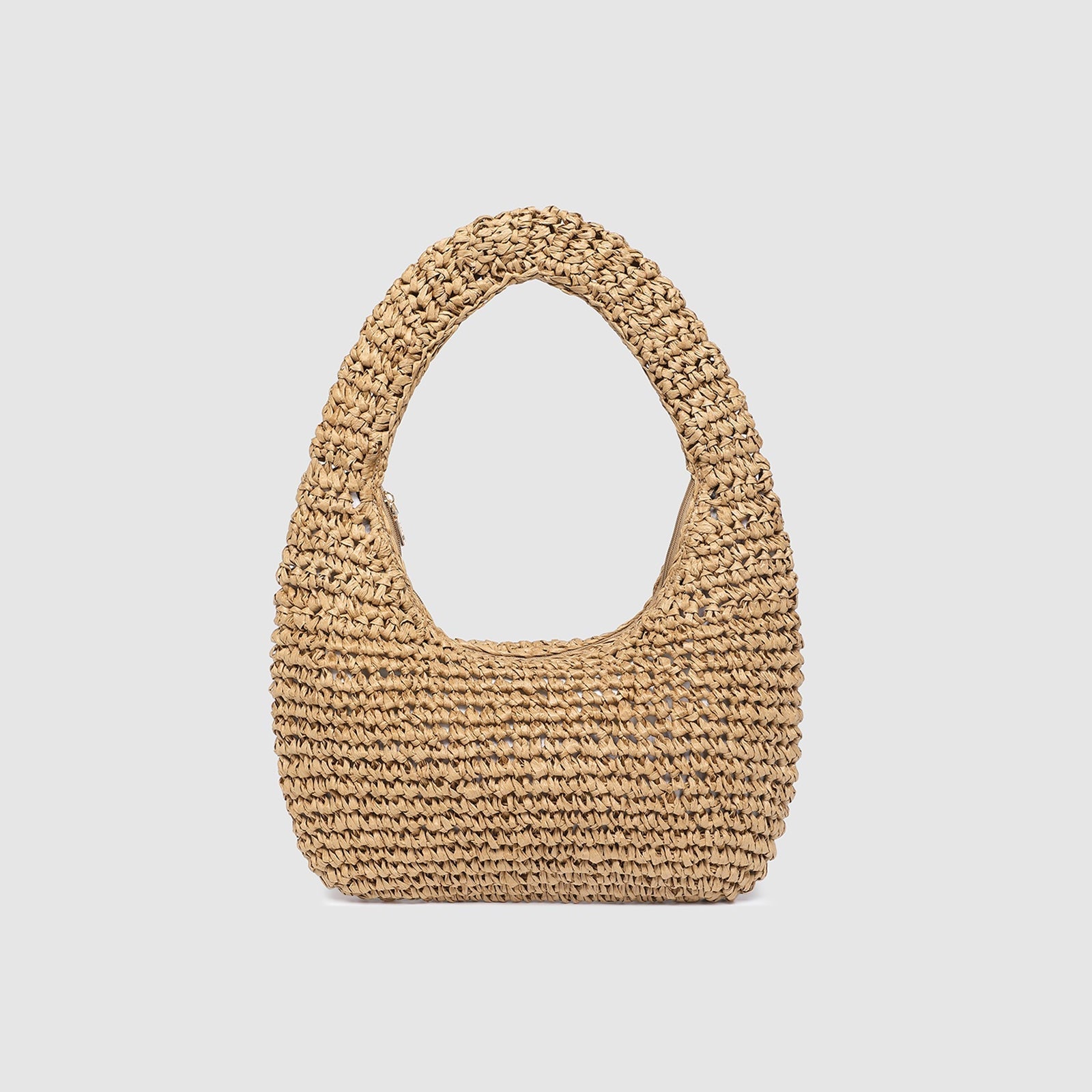 Nellie Shoulder Bag - Natural Raffia - Pure Apotheca