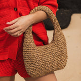 Nellie Shoulder Bag - Natural Raffia - Pure Apotheca