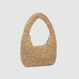 Nellie Shoulder Bag - Natural Raffia - Pure Apotheca