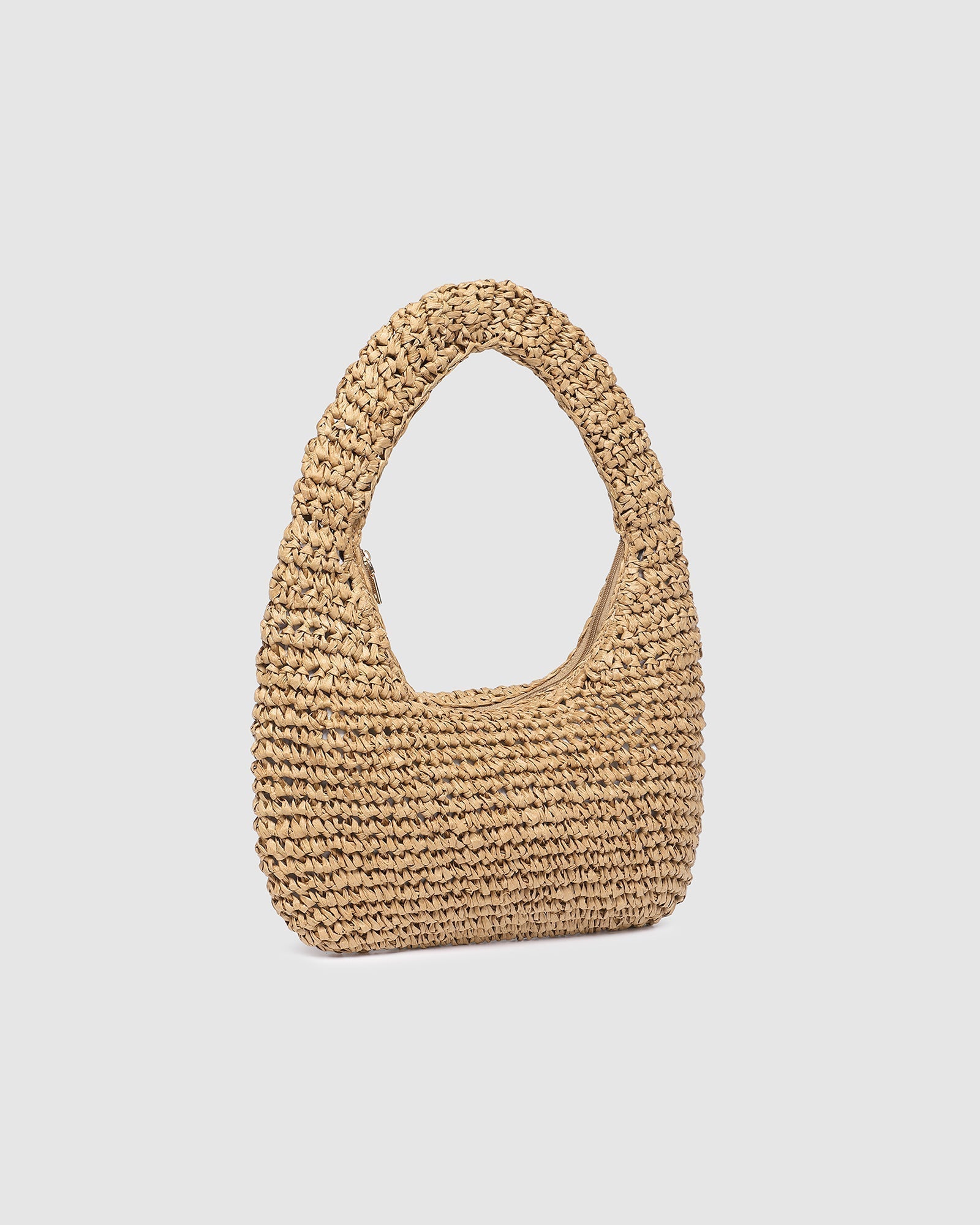 Nellie Shoulder Bag - Natural Raffia - Pure Apotheca