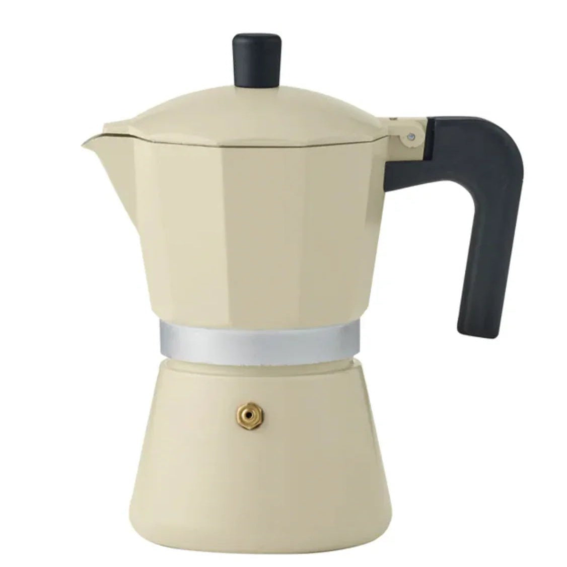 Nero Stovetop Espresso Maker 6 Cup - Ivory - Pure Apotheca