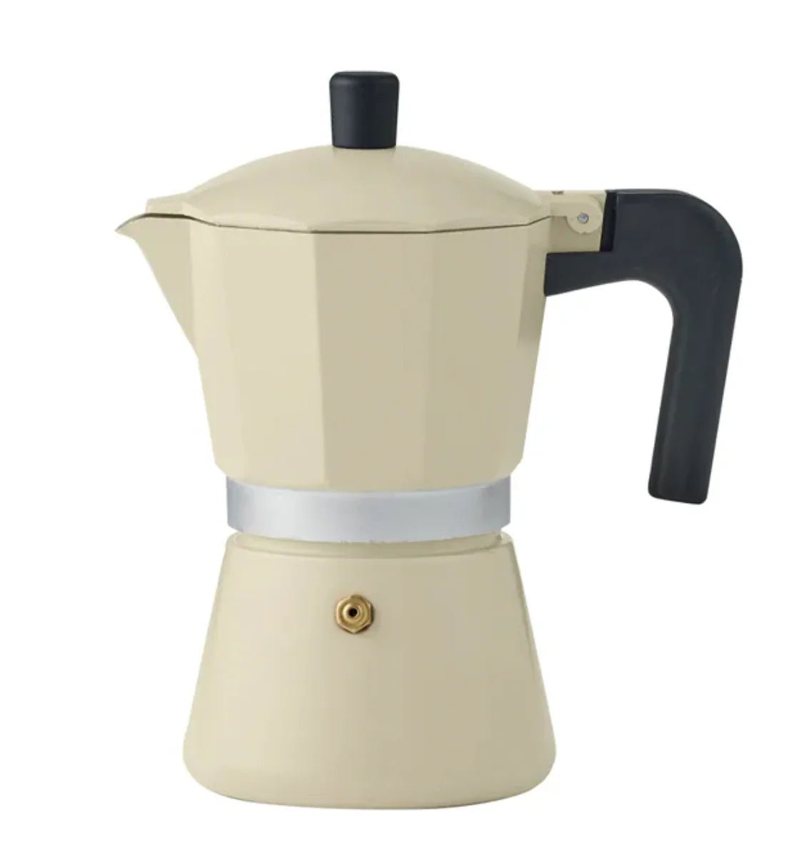 Nero Stovetop Espresso Maker 6 Cup - Ivory - Pure Apotheca