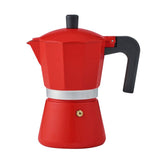 Nero Stovetop Espresso Maker 6 Cup Tomato - Pure Apotheca