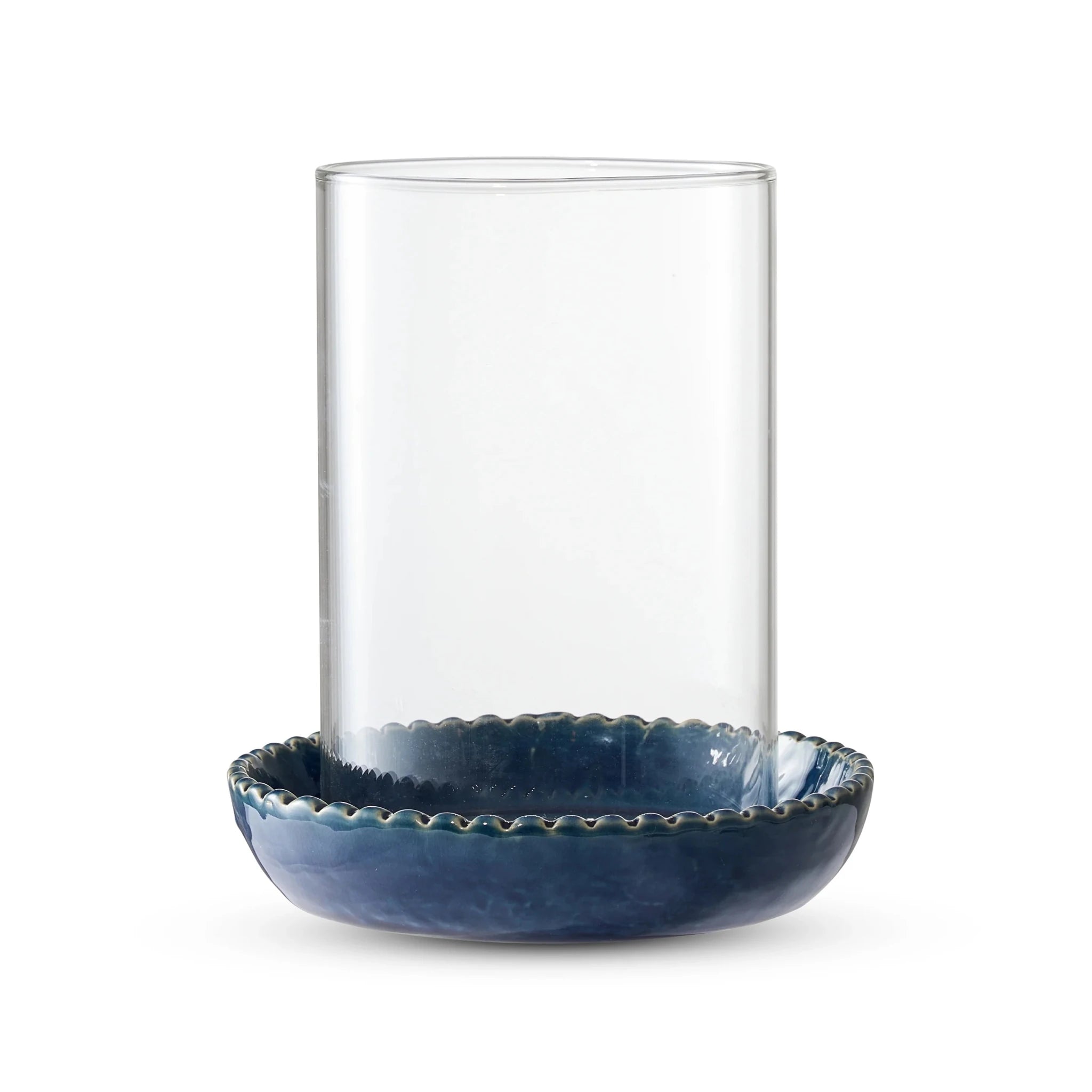 NEVE DARK BLUE CERAMIC VOTIVE LARGE - Pure Apotheca