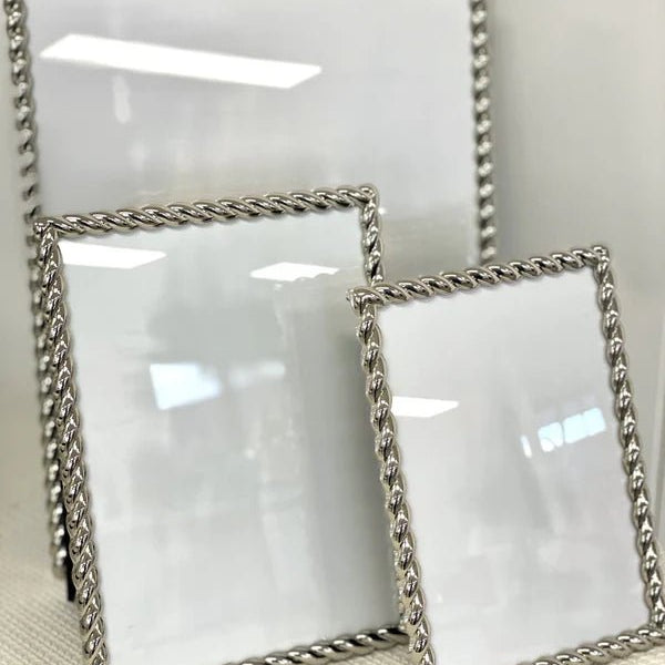 Nickel Plaited Photo Frame 4x6” - Pure Apotheca