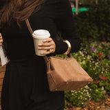 Nicole Handbag Suedette Honey - Pure Apotheca