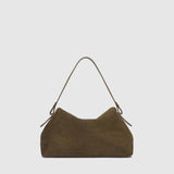 Nicole Handbag Suedette Olive - Pure Apotheca