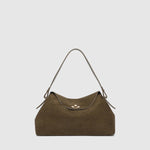 Nicole Handbag Suedette Olive - Pure Apotheca