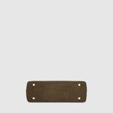 Nicole Handbag Suedette Olive - Pure Apotheca