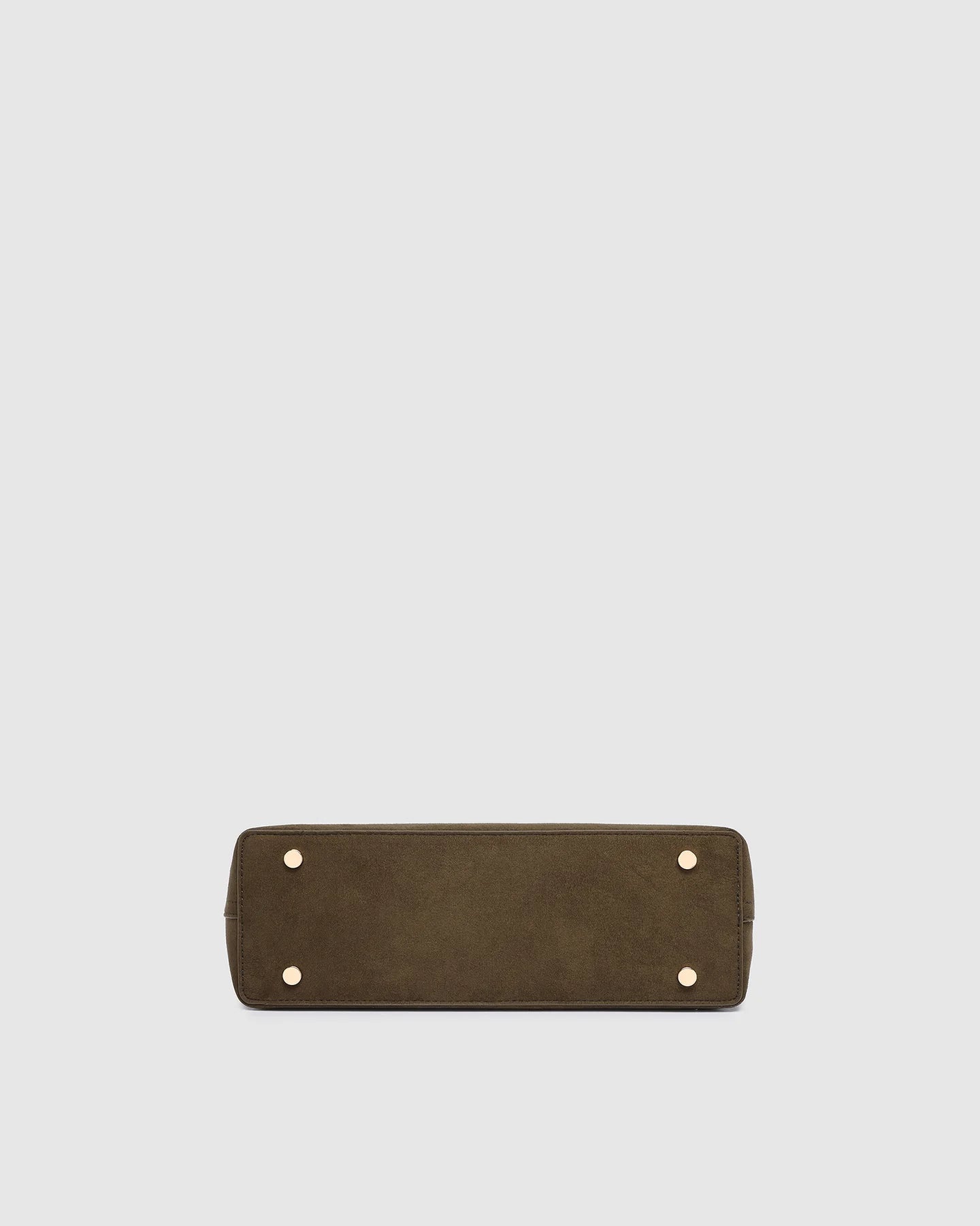 Nicole Handbag Suedette Olive - Pure Apotheca