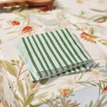 NIKI STRIPE GREEN PAPER NAPKIN SET 20PC - Pure Apotheca