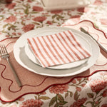 NIKI STRIPE PINK PAPER NAPKIN SET 20PC - Pure Apotheca
