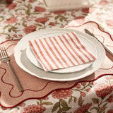 NIKI STRIPE PINK PAPER NAPKIN SET 20PC - Pure Apotheca
