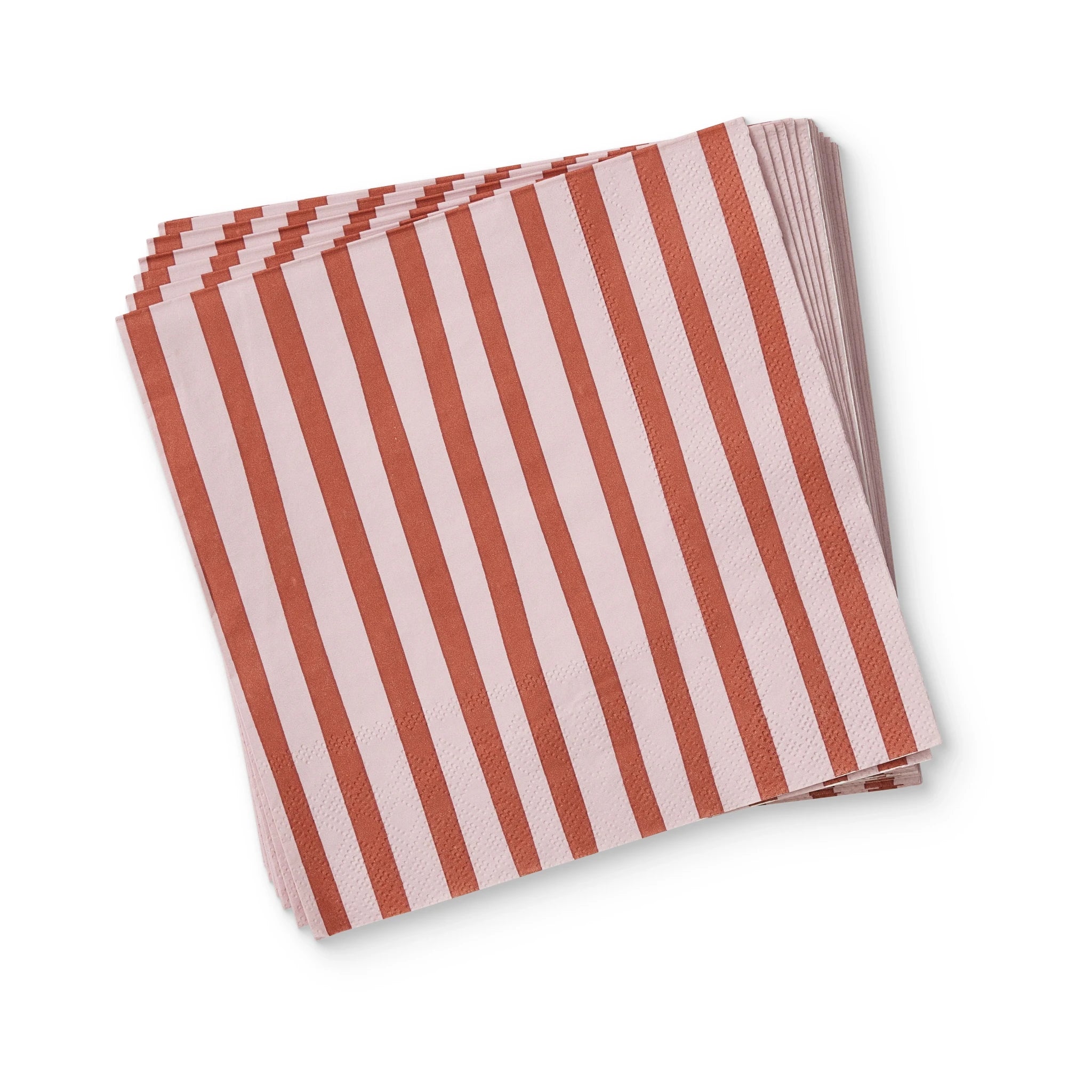NIKI STRIPE PINK PAPER NAPKIN SET 20PC - Pure Apotheca