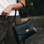 Nisha Shoulder Bag Black - Pure Apotheca