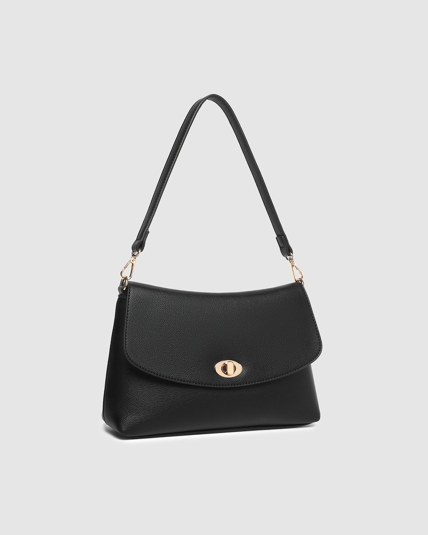 Nisha Shoulder Bag Black - Pure Apotheca