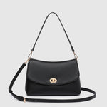 Nisha Shoulder Bag Black - Pure Apotheca