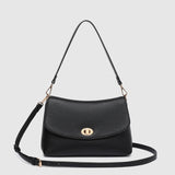 Nisha Shoulder Bag Black - Pure Apotheca