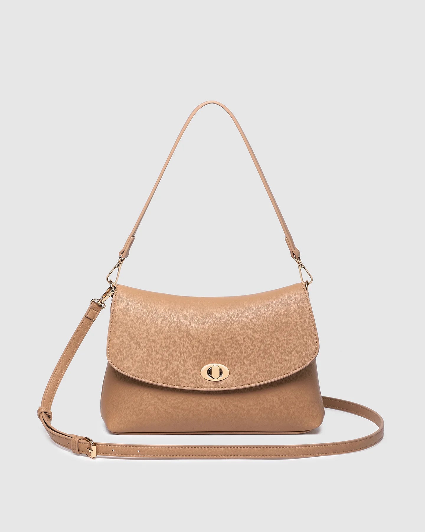 Nisha Shoulder Bag Camel - Pure Apotheca