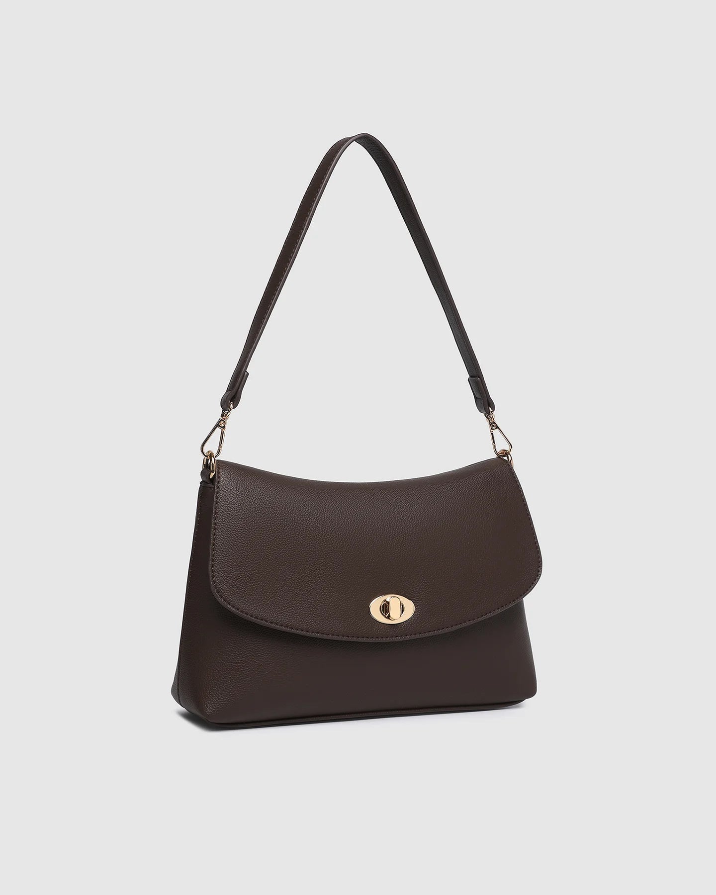 Nisha Shoulder Bag Chocolate - Pure Apotheca