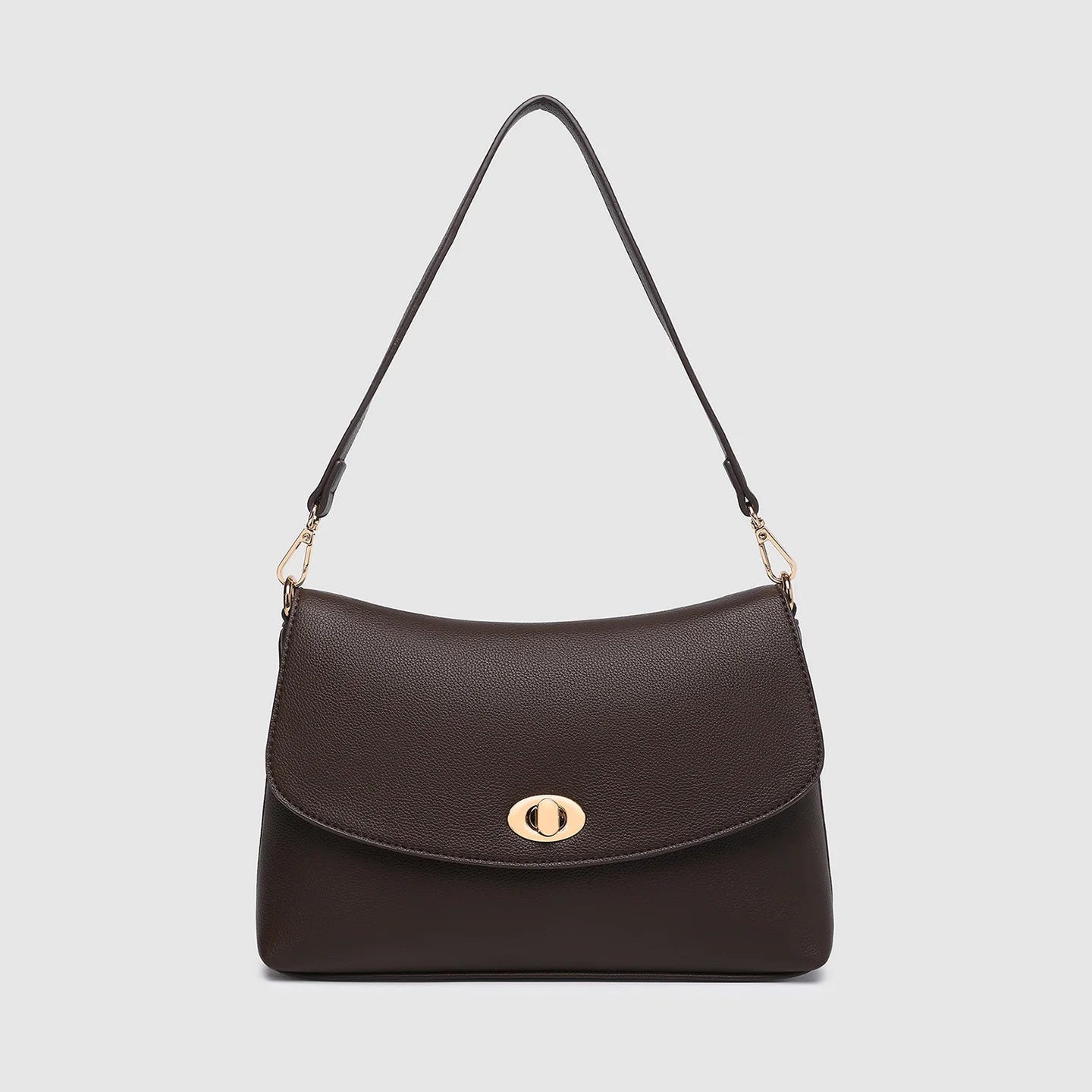 Nisha Shoulder Bag Chocolate - Pure Apotheca