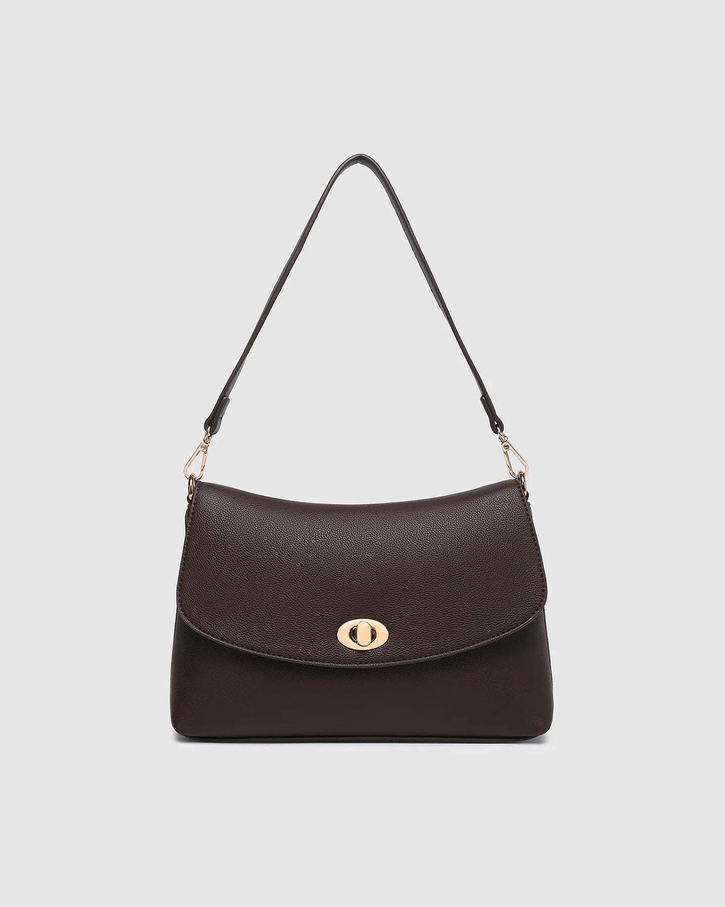 Nisha Shoulder Bag Chocolate - Pure Apotheca