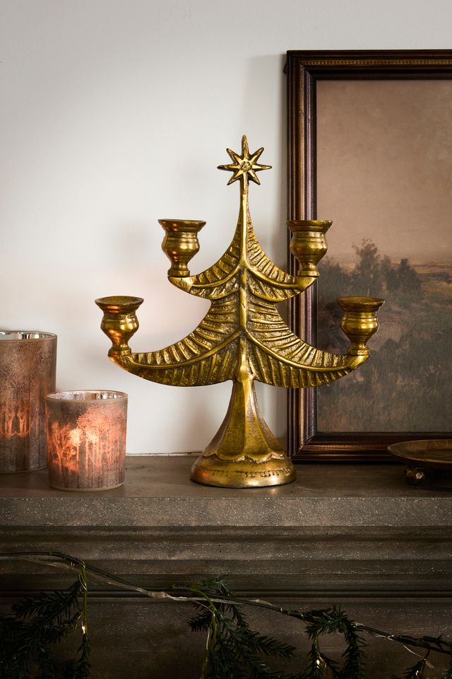 Noel Tree Candleholder 31cm - Pure Apotheca