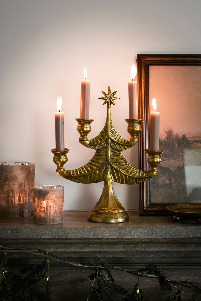 Noel Tree Candleholder 31cm - Pure Apotheca