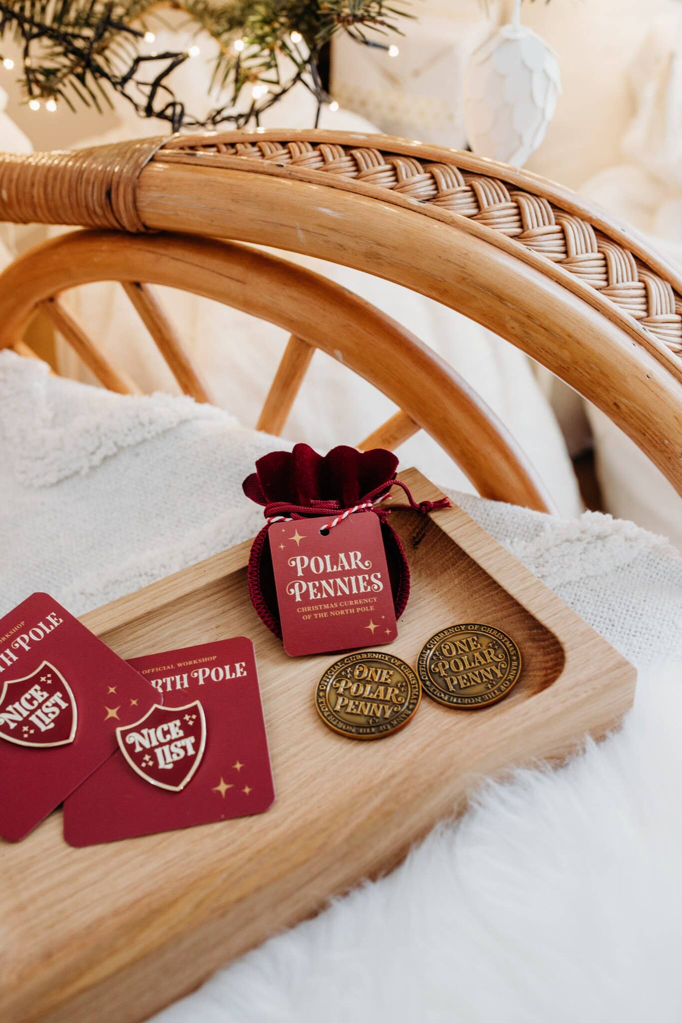 North Pole Polar Pennies Good Behaviour Coins - Pure Apotheca