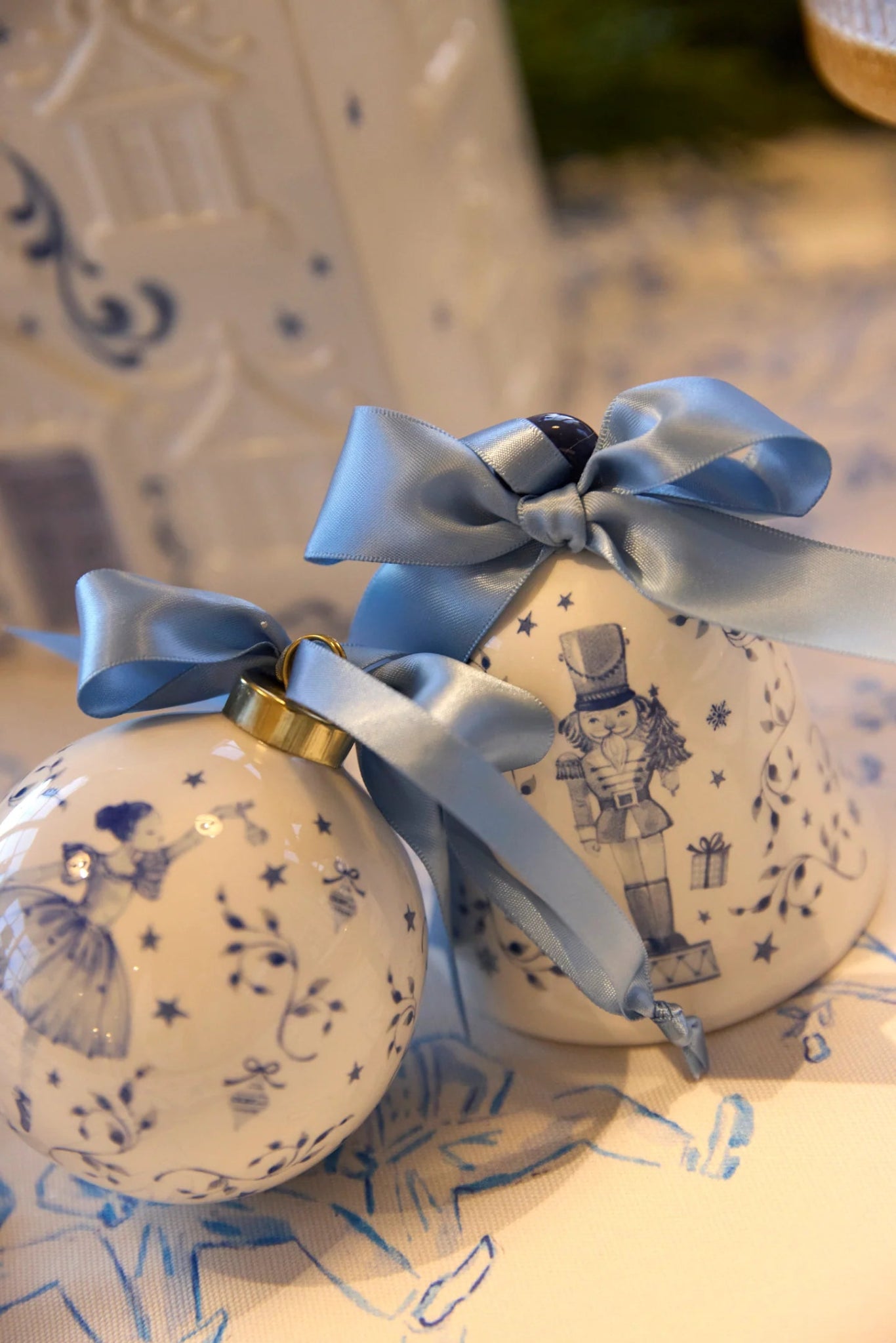 NUTCRACKER WONDERLAND ORNAMENTS 3/ASST - Pure Apotheca